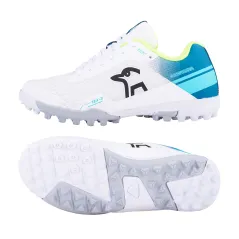 Kookaburra KC 5.0 Rubber Junior Cricket Shoes - White/Teal
