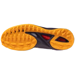 Zapatillas de hockey Mizuno Wave Leopardus - Morado/Naranja (2024)