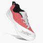 DSC Rigor X Rubber Cricket Shoes - White/Red (2024)