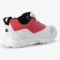 DSC Rigor X Rubber Cricket Shoes - White/Red (2024)