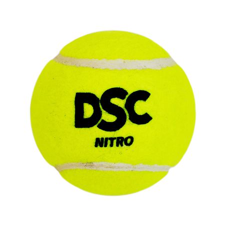 DSC Nitro Heavy Tennis Ball - Pack of 12 - Yellow (2024)
