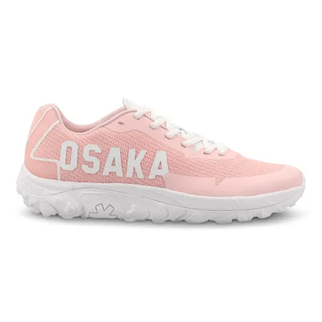 Osaka KAI MK1 Junior Hockey Shoes - Pastel Pink/White (2024)