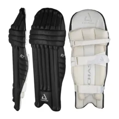 Chase R7 Cricket Pads - Black (2024)