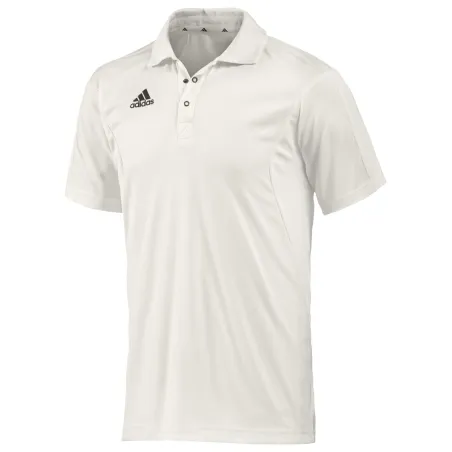 Adidas cricketshirt met korte mouwen voor kinderen