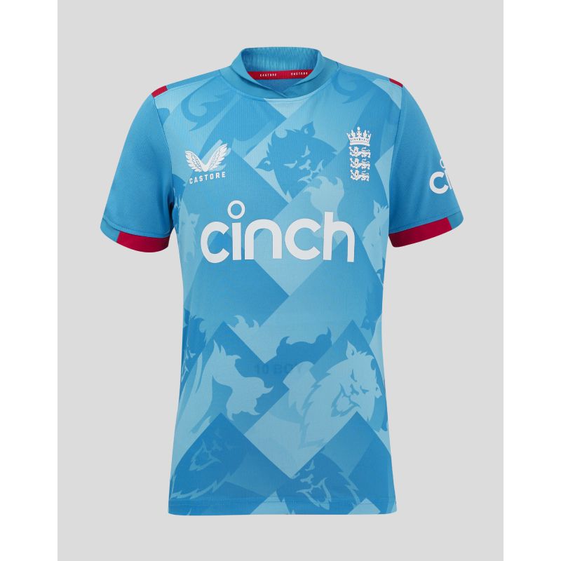 Castore ECB England ODI Replica Junior SS Shirt 2024