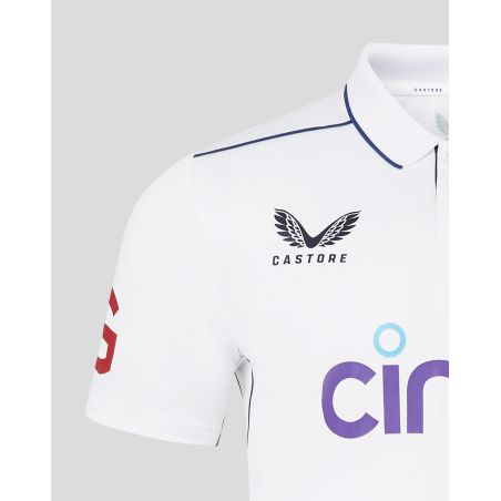 Castore ECB England Test Replica SS Shirt (2024)