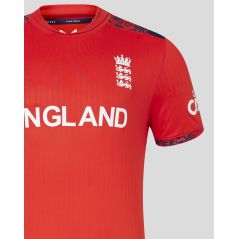 Castore ECB England T20 Replica SS Shirt - World Cup Edition (2024)