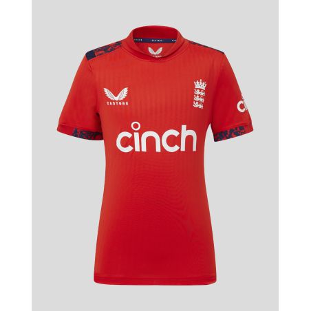 Castore ECB England T20 Replica Junior SS Shirt (2024)