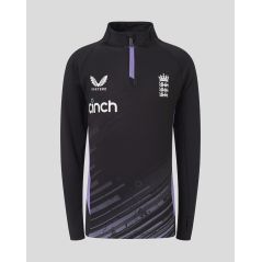 Castore ECB England 1/4 Zip Junior Training Top (2024)