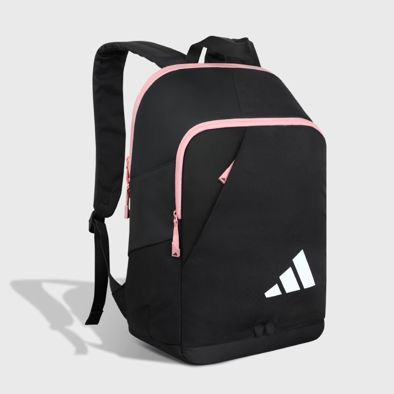 Black and pink backpack sale