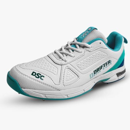 DSC Drifter Cricket Shoes - Cyan (2024)