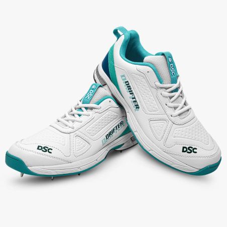 DSC Drifter Cricket Shoes - Cyan (2024)