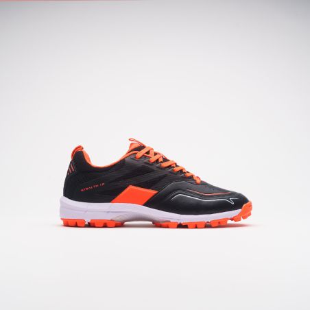 Grays Stealth 1.0 Hockey Schoenen - Zwart/Oranje (2024/25) -