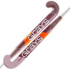 Grays GX2000 Dynabow Junior Hockey Stick - Rood/Roze (2024/25)