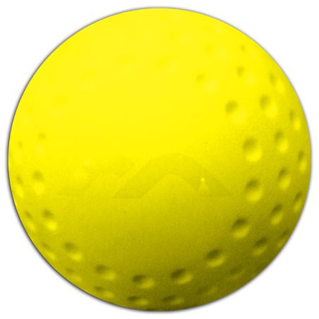 Mercian Genesis Match Dimple Hockey Ball - Yellow (2024/25)