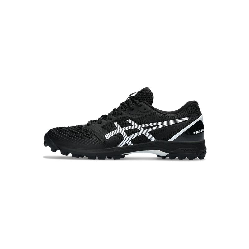 Asics Field Ultimate FF2 Hockey Shoes Black White 2024 25