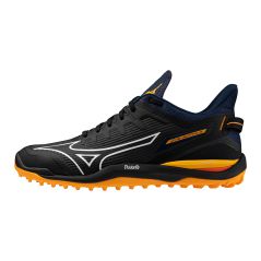 Mizuno Wave Leopardus Hockey Shoes - Black/White (2024/25) -