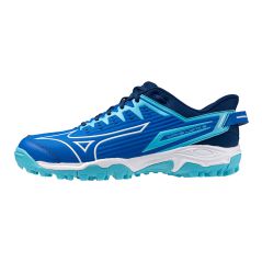 Mizuno Wave Lynx 2 Hockey Shoes - Blue/White (2024/25) - Mizuno