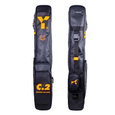 Y1 C2 Stickbag - Black/Orange (2024/25)