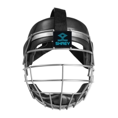 Shrey Stainless Steel Face Mask - Black (2024/25)