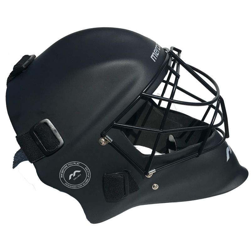 Mercian Genesis Senior Goalkeeping Helmet - Black Matt (2024/25)