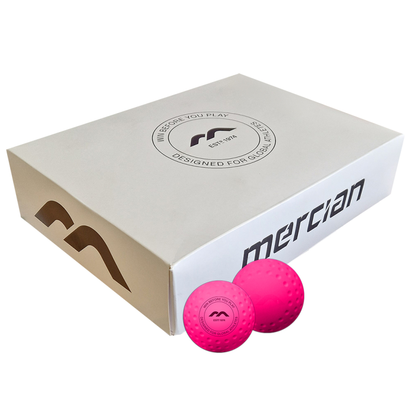 Balles d'entraînement Mercian Genesis Pink Dimple - Boîte de 12 (2024/25)
