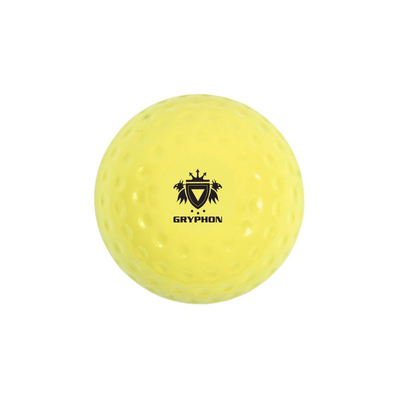 Gryphon Initiation Dimple Hockey Ball - Yellow (2024/25)