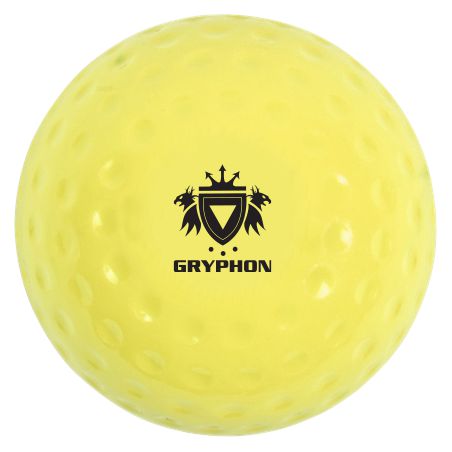 Gryphon Initiation Dimple Hockey Ball - Yellow (2024/25)