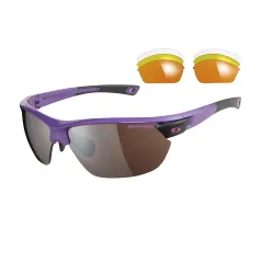 Sunwise Kennington Interchangable Sunglasses (Purple) + FREE Hard Case