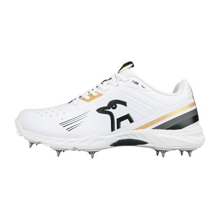 Kookaburra KC 3.0 Spike Junior Cricket Shoes - Gold/Black (2025)