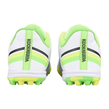 Kookaburra KC 5.0 Rubber Junior Cricket Shoes - Yellow/Green (2025)