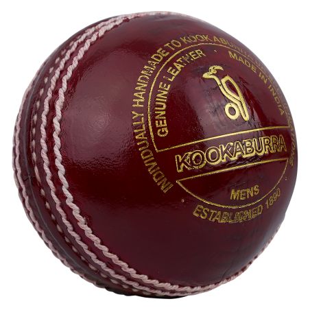 Kookaburra Supreme Crown Cricket Ball - Red (2025)