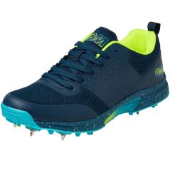 GM Aion Spike Cricket Shoes - Navy (2025)