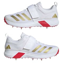 Adidas adipower Vector Cricket Shoes - Gold (2025)