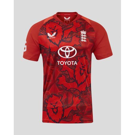 Maglia a maniche corte Castore England Cricket T20 Replica - Uomo (2025/26)