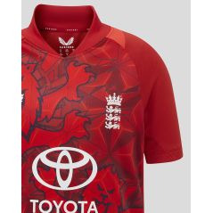 Maglia a maniche corte replica Castore England Cricket T20 - Junior (2025/26)