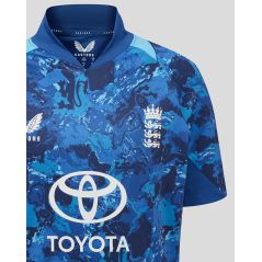 Castore England Cricket ODI Replica Kurzarm-Shirt – Junior (2025/26)