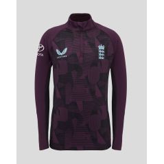 Camiseta de entrenamiento Castore England Cricket Pro con cremallera de 1/4 - Junior (2025/26)