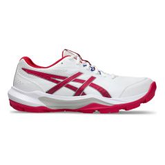Asics Gel-Peake 3 Hockey Shoes - White/Rose (2025/26)