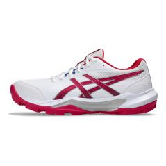Asics Gel-Peake 3 Hockey Shoes - White/Rose (2025/26)